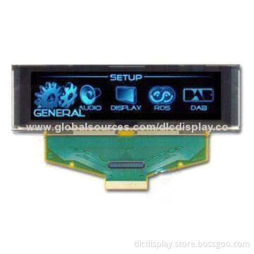 Passive Matrix OLED Displays, 3.12-inch Low Temperature Range, High Contrast